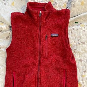 Patagonia vest - red